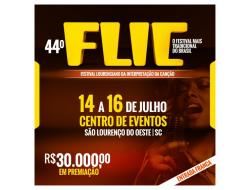 Abertas inscrições para calouros do 44º FLIC