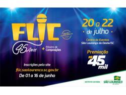 Selecionados para a Mostra de Composições e Etapa Nacional do 45º FLIC