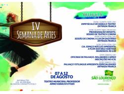 IV Semana de Artes do Instituto Cultural
