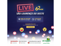 Projeto Cultura em Casa promoverá live com artistas locais