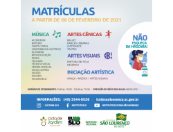 Oficinas do Instituto Cultural devem voltar em março e matrículas começam em fevereiro