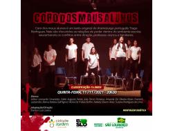 Alunos de teatro farão apresentação aberta de “Coro dos Maus Alunos”