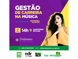 ICSL promove workshop de produção para músicos