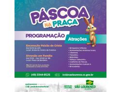 Programação de Páscoa terá encenação da Paixão de Cristo