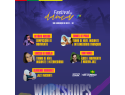 Festival de Dança terá mais de 400 participantes e workshops gratuitos