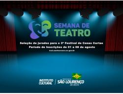 ICSL seleciona artistas para Júri do 3º Festival de Cenas Curtas