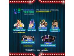 Semana de Teatro chega a sua 10ª edição com espetáculo nacional e programação para a família foto