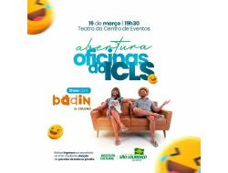Abertura das Oficinas terá apresentação com Badin - O Colono