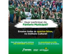 Faça parte da Fanfarra Lourenciana