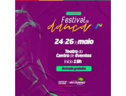 2º Festival de Dança inicia sexta-feira em São Lourenço do Oeste; entrada é gratuita
