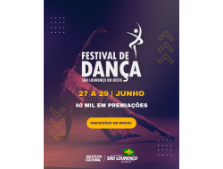 Vem aí mais uma edição do Festival de Dança de São Lourenço do Oeste