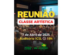 Reunião com Classe Artística: Um Espaço de Diálogo e Informação