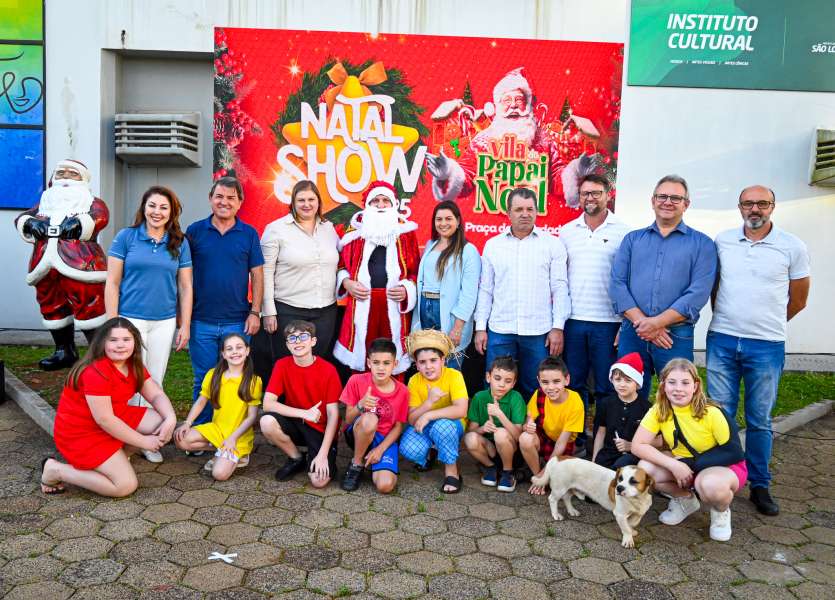 Instituto Cultural Lança Programação do Natal Show 2025
