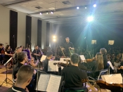 Orquestra de Câmara do Instituto Cultural (OCIC) participa do 9º Encontro Brasileiro de Orquestras, em Chapecó.