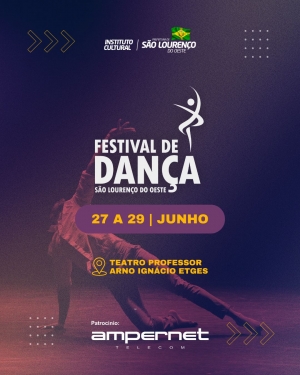3º Festival de Dança de São Lourenço celebra a arte e movimenta a cidade