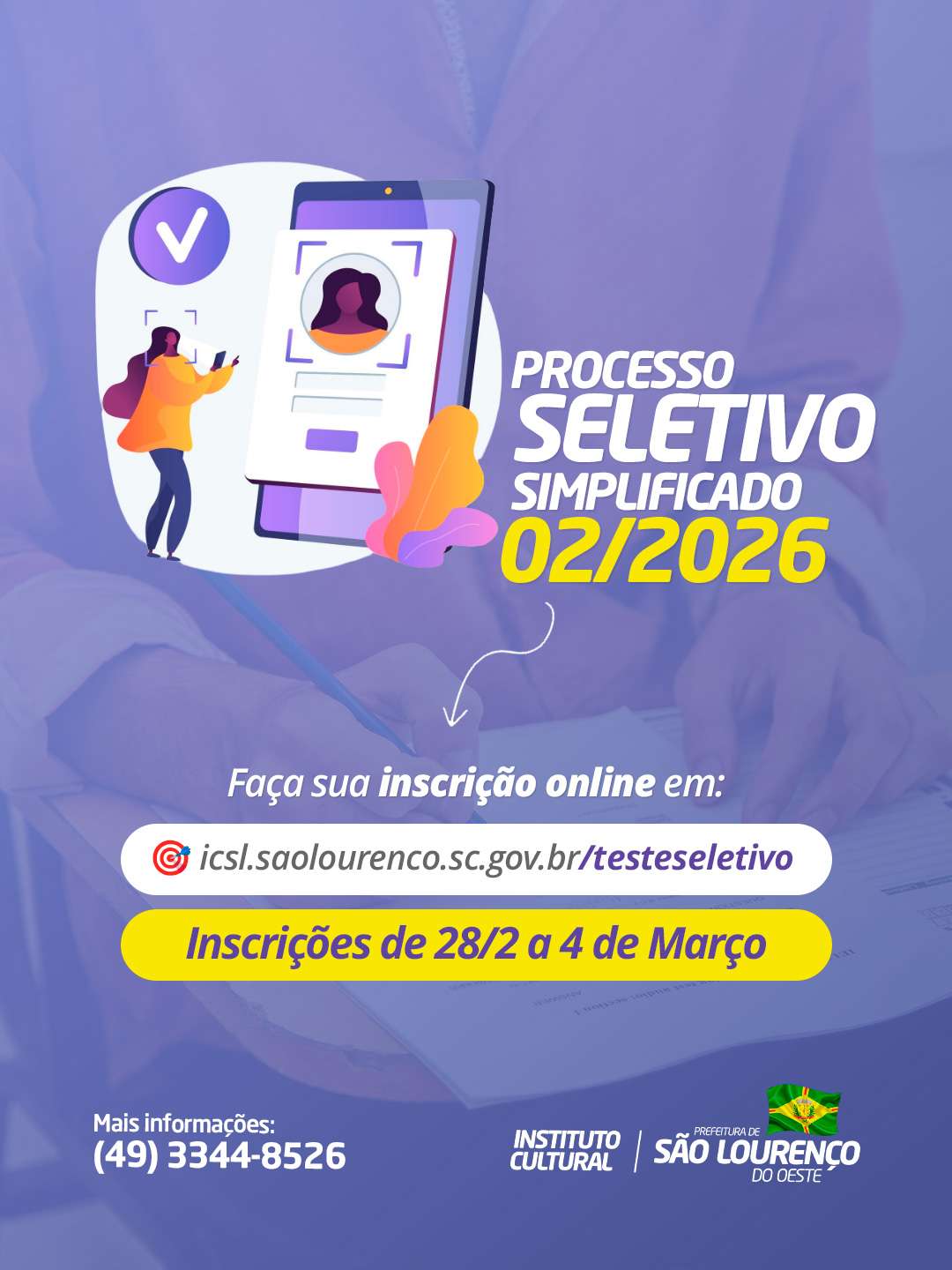ICSL abre seleção para instrutores de Ballet e Bateria