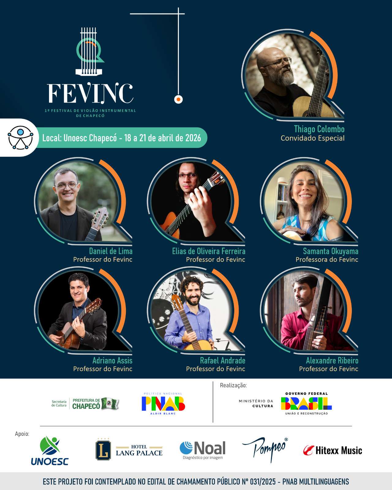 Professores do ICSL participam do 1º FEVINC